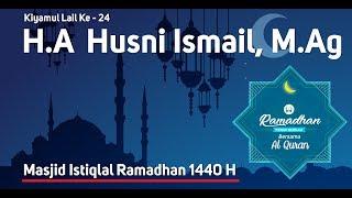 H.A  Husni Ismail, M.Ag - Imam Kiyamul Lail Masjid Agung Istiqlal