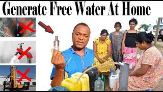 Generate Free Water At Home With Miracle Pump And Spark Plug