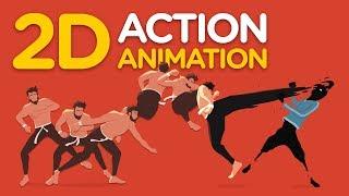 2D Action Animation - Full Process