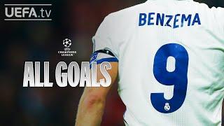 KARIM BENZEMA: ALL #UCL GOALS!