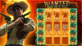 HUGE WINS On WANTED DEAD OR A WILD SLOT!!