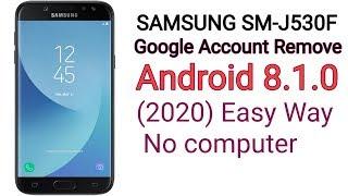 SM-J530F Frp Bypass Android 8.1.0 No Computer (2020)