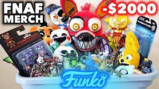 I Spent $2,000 on FNaF Merch | FNAF FUNKO MERCH MYSTERY BOX UNBOXING