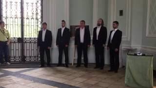 Russian Male Choir - Song of Volga Boatmen Acapella - Catherine's Palace St. Petersburg