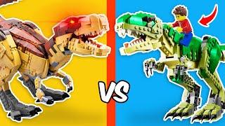 LEGO Dinosaur WORLD: I Build Jurassic Park in LEGO | FUNZ Bricks