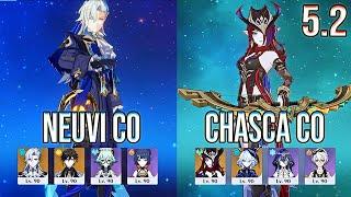 Neuvillette C0 Prototype & Chasca C0 Chain Breaker Spiral Abyss Floor 12 Genshin Impact