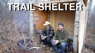 Treehouse Camping And Building A Trail Shelter