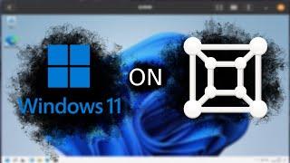 Windows 11 Beta in Gnome Boxes