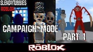 Slendytubbies Full CAMPAIGN Part 1 By NotScaw [Roblox]