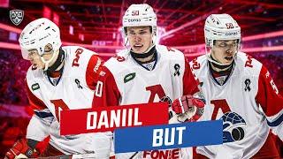 Daniil But is a 19-year-old forward of Lokomotiv Yaroslavl