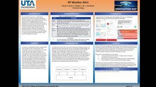 UTA Innovation Day 2021 - RV Weather App