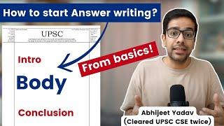 How to start Mains Answer writing? | *secret trick revealed*