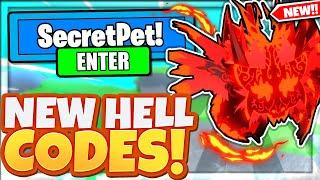 ALL NEW SECRET *HELL* UPDATE CODES In Roblox Tapping Legends X!