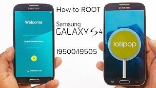 How to root Galaxy S4 (I9500/I9505) running Lollipop 5.0.1