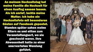 Meine Familie fehlte bei meiner Hochzeit, doch mein Foto ließ sie schockiert zurückkehren.