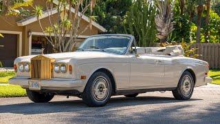 1982 Rolls-Royce Corniche I Convertible Walk-around Video