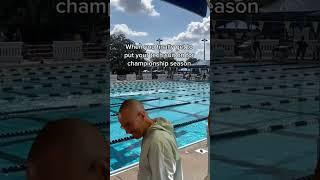 It’s only October, but we’re dreaming of tech suits  #dryland #swimming
