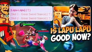 I TRIED BUFFED LAPU AND DESTROYED TRYHARDS?!? | Mobile Legends