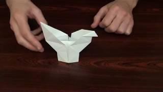 Origami paper - how to make a cockerel