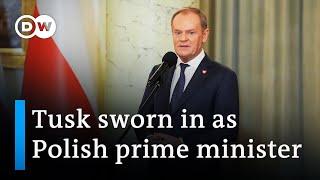 Donald Tusk forms new government in Poland | DW News