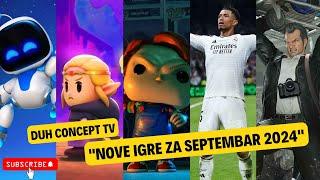 NOVE IGRE ZA SEPTEMBAR 2024 #NajnovijeIgre #GamingSeptembar2024 #PlayStation #Xbox #PCGaming