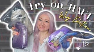 50€ Perücken von Amazon  | Ist es das Geld wert? Wig Try ob HAUL ️‍️ Iris kleiner Bücherladen