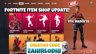 *NEW* THE DIAMOND SKIN! Fortnite Item Shop Update [9th March, 2025] (CH6 S2)