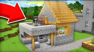 NEGA BIZ QISHLOQI BILAN UYIMIZNI BIRLASHTIRDIK? | MINECRAFT VIDEO