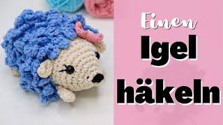 Einen süßen Amigurumi Igel häkeln.  DIY Häkelanleitung Igel.