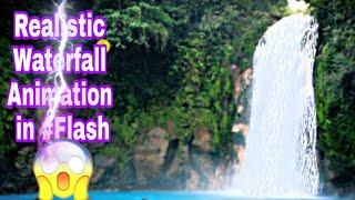 Amazing  Waterfall animation  in Flash so easy