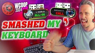 Comeback in $2,100 Tourney RUINED BY THIS HAND | DAY 7 ️ WCOOP 2024