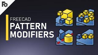 3D modeling FreeCAD 0.19 tutorial - Pattern modifiers