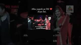 kumar sanu and alka yangik live stage show #us_larki_pe_dil_aaya_hai #shorts