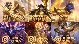 MLBB vs HoK: Saint Setia Collaboration – Skins, Animations & Posters Compared!