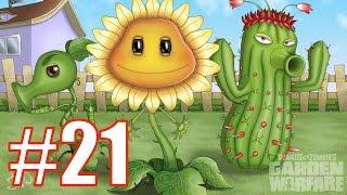 Обзор на CACTUS - Plants vs Zombies: Garden Warfare - Режим Gardens & Graveyards