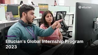 Global Internship Program Experience at Ellucian