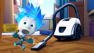 The Vacuum | The Fixies | Cartoons for kids | Learning videos