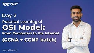 Day 2 Practical Learning of the OSI Model: From Computers to the Internet (CCNA + CCNP batch)