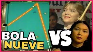 LAS DOS MEJORES EN BILLAR POOL | Allison Fisher VS Jeanette Lee