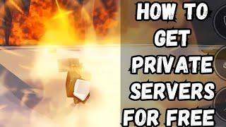 HOW TO get private servers for FREE! Saitama battleground