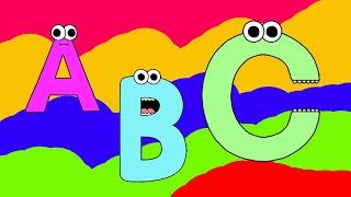 Learn Alphabet With Animated Big Eye Letters