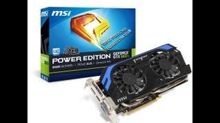 Nvidia MSI GeForce GTX 660 Ti 2GB Power Edition OC Unboxing in HD