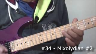 50 Shades of Modal Scales - Mixolydian Shades - Licks #32-39