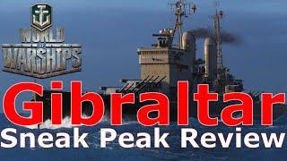 World of Warships- Gibraltar Sneak Peak Review