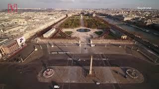 Drone Footage Shows ‘Ghost Town’ Paris Under Coronavirus Lockdown