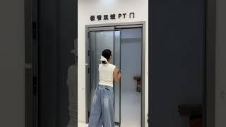 The latest design of aluminum sliding door PD door PT door has two functions of sliding and opening