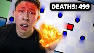 I Played The World's Hardest Game.. It Almost Killed Me.