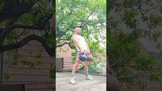 Тренировка с гирей дома #kettlbell #workout