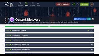 Content Discovery || JrPenetrationTester || TryHackMe || 2021