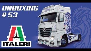  UNBOXING # 53 Mercedes ACTROS MP4 1/24 ITALERI (SPANISH)